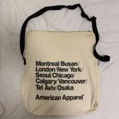 American Apparel エコバッグ アイボリー