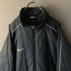 【大人気】古着 NIKE ナイキ ブルゾン ジャケット ブラック Y2K 春