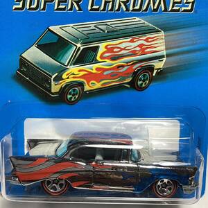 【Target限定】☆ホットウィール☆ シェビー　ベルエア　スーパー　クロム　SUPER CHROMES Hot Wheels