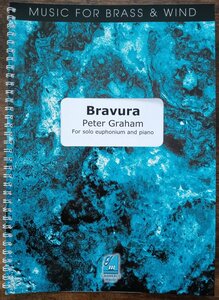 送料無料 ユーフォニアム楽譜 ピーター・グレイアム：ブラヴーラ　試聴可 ユーフォニアム&ピアノ