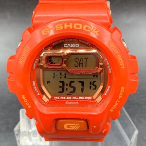 M486 稼動品 CASIO カシオ G-SHOCK 腕時計 GB-X6900B クオーツ QZ オレンジ デジタル Bluetooth Gショック ジーショック