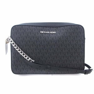 未使用品 マイケルコース MICHAEL KORS タグ付き JET SET ITEM LG EW CROSSBODY 35F8STTC3B ショルダーバッグ クロスボディ チェーン ロゴ