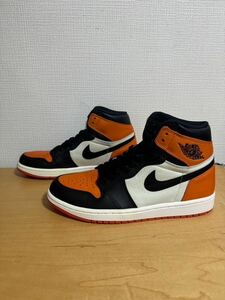 新品未使用 付属品完備 27.5cm Nike Air Jordan 1 High OG Shattered Backboard 555088-005 ナイキ エアジョーダン シャタバ