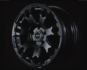 レイズ DAYTONA FDX-F7 ホイール セミグロスブラック(ST) 17インチ×7J＋40 5H127 JEEP用 入数：1台分(4本)