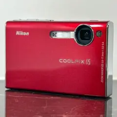 【超美品】Nikon COOLPIX S5 レッド