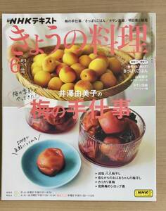 NHKきょうの料理2024年6月号 梅の手仕事/"梅雨だる"知らずのさっぱりごはん/山本麗子のレアチーズケーキ ほか