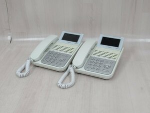 ▲Ω YJ 177 ET-24iF-IPSDW 保証有 HITACHI 日立 integral-F 24ボタンIP標準電話機 17年製 2台セット