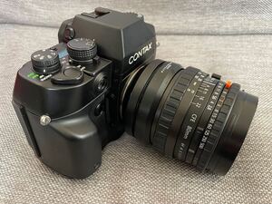 希少美品　ハッセルブラッド　レンズ　Contax カメラアダプター　Contax AX カメラなら　Hasselblad レンズでもAF利用可能