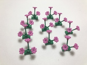 【新品未使用】レゴ　LEGO　花　花びら　１０セット