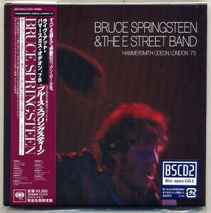 ☆ブルース・スプリングスティーン Bruce Bruce Springsteen 「ライヴ・アット・ハマースミス・オデオン