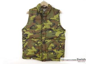 Z177■DELUXE デラックス■新品 SQUAD 中綿 迷彩 ベスト XL CAMO■