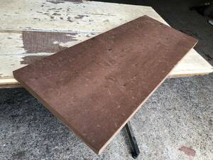 送料無料！【U848H】モアビ 675×275～282×22㎜ 泡杢 板材 乾燥材 木工 DIY 材木 天然木 無垢材《銘木すずめや》