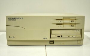 竜D134◆旧型 PC NEC PC-9801BX2/U2 パソコン パーソナルコンピュータ デスクトップ 部品取り 日本電気