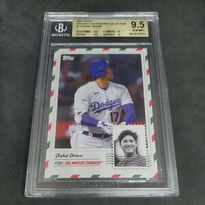 TOPPS NOW HOLIDAY ホリデー 大谷翔平 BGS 9.5