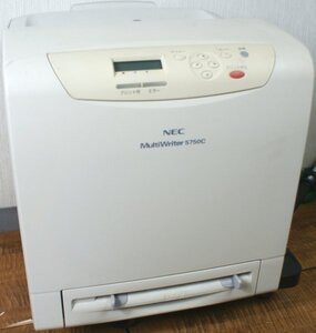 NEC A4カラーレーザープリンター MultiWriter 5750C PR-L5750C ジャンク