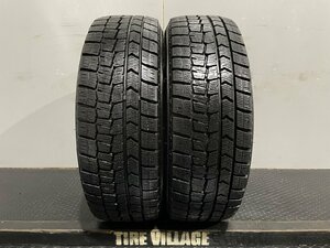 DUNLOP WINTER MAXX WM02 185/60R15 15インチ スタッドレス 2本 19年製 バリ溝 シエンタ フィット グレイス ヴィッツ等　(KTI019)