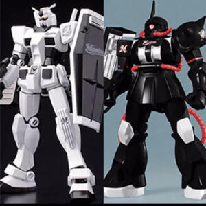 新品未開封　「HG 1/144 RX-78-2ガンダム マリーンズバージョン」「HG 1/144 MS-06S ザクII マリーンズバージョン」 ガンプラ 千葉ロッテ