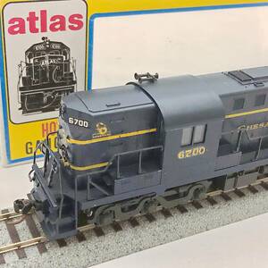 HO ATLAS Diesel RSD12 Chesapeake & Ohio C&O #6700 blue yellow