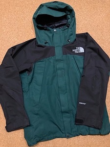 レア★ノースフェイス SUMMIT マウンテンジャケット GORE-TEX 緑/黒 XL NP61540★防水透湿 マウンテンパーカー 登山 スノボ アウトドア