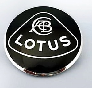 LOTUS ロータス純正・ブラック＆シルバー・バッジ