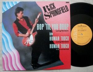 12インチ リック・スプリングフィールド ポップ・ティル・ユー・ドロップ Rick Springfield Bop 