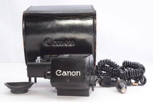 希少なケース付 Canon BOOSTER T FINDER キヤノン F-1 用 低照度 超低速シャッター ♯2410-Y2