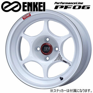 送料無料 ND ロードスター 等 ENKEI エンケイ パフォーマンスライン PF06 マシニングホワイト 195/50R16 ADVAN ネオバ NEOVA AD09