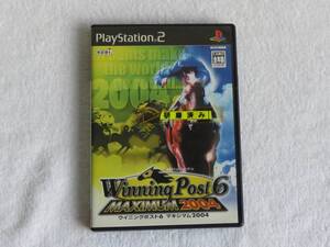 中古PS2ソフト　Winning Post ６　MAXIMUM 2004