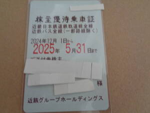 最新 近鉄 近鉄グループホールディングス 近畿日本鉄道 株主優待乗車証 電車・バス全線 定期型