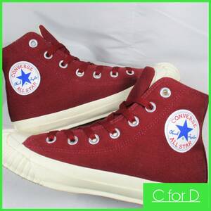 ★CONVERSE★24.0㎝ ハイカットスニーカー コンバース オールスター thinsulate シンサレート ダークレッド 7ホールシューズ 靴 S277