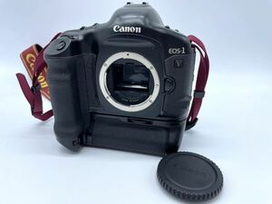 Canon キヤノン EOS-1V HS 一眼レフ　フィルムカメラ　ボディ　PE-E2 パワードライブブースター　付属　動作未確認　ジャンク