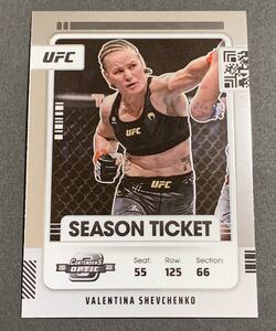 2022 Panini Chronicles Contenders Optic UFC Season Ticket Valentina Shevchenko No.364 ヴァレンティナシェフチェンコ