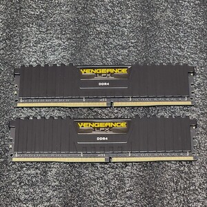 CORSAIR VENGEANCE LPX DDR4-2133MHz 16GB (8GB×2枚キット) CMK16GX4M2A2133C13 動作確認済み デスクトップ用 PCメモリ 