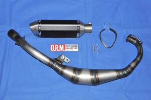 ORM 製 ホンダ NSR50 後期 チャンバー ブラック サイレンサー 50.8mm ボアアップ対応 honda black 無骨 Lock-on