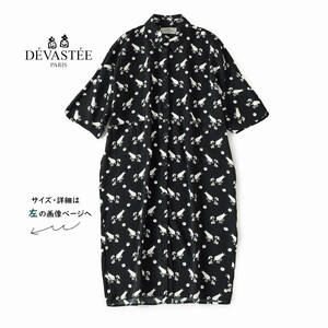 美品★素敵751★DEVASTEEディバステ★36size★ワンピースK039