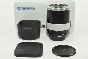 【極上品元箱付】Voigtlander フォクトレンダー MACRO APO-LANTHAR 125mm 2.5 SL Nikon Ai-Sマウント