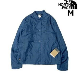 1円～!売切!【正規新品】THE NORTH FACE◆W CIRCALOFT COLLARLESS JACKET 中綿 ジャケット US限定 パッカブル アウトドア(M)青 190122-98