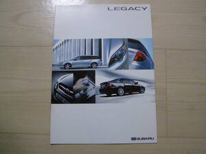 2003年5月　BP5 BL5 レガシィ B4 / TW 総合カタログ　Legacy brochure