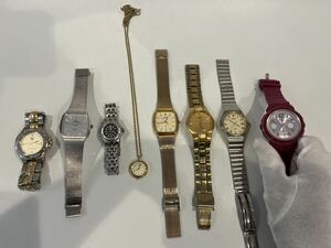 【1円〜】腕時計 ブランドなど RADO Givenchy ロンジン SEIKO セイコー Baby-G まとめて8点セット 管理番号K106