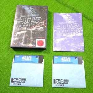 STARWARS スターウォーズ X68000 アタックオンザデススター 5インチFD ビクター 2枚組