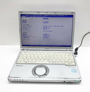 NT: Panasonic CF-SZ6RDYVS　Corei5-7300U 2.60GHz/メモリ：８GB/SSD:256GB/無線ノートパソコン　ジャンク