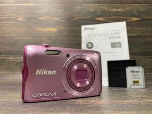 Nikon ニコン COOLPIX クールピクス A300 コンパクトデジタルカメラ #1