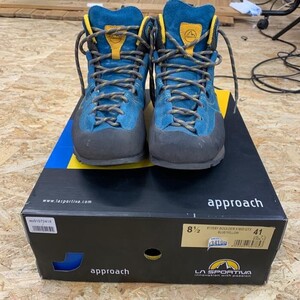 ゴアテックス◆1円～◆ラ・スポルティバ BOULDER X MID GTX EU41 登山靴 トレッキング ハイキング アウトドア シューズ mc01072418