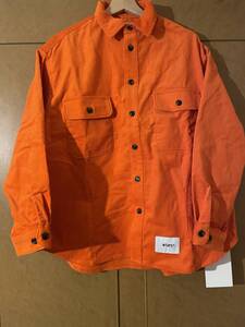 WTAPS 24FW WCPO SHIRTS ORANGE Sサイズ