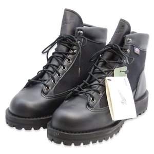 未使用 Danner ダナー US9.5EE 27.5cm ダナーライト 31400X トレッキングブーツ DANNER LIGHT ワークブーツ 黒 22000613