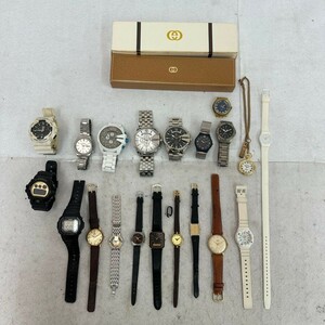 M846-000 腕時計 20点セット エニカ/GUCCI/オメガ/スウォッチ/ディーゼル/SEIKO/CASIO/KRONE/自動巻き/クォーツ/手巻き 他 まとめ ⑩