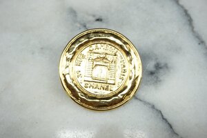 ☆【B送900円】833　CHANEL　シャネル　ブローチ　31 RUE CAMBON カンボン　1150　ヴィンテージ　ゴールドメッキ　