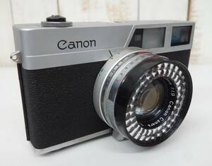 昭和レトロ　当時物 ＊Canon キャノン ＊Canonet　キヤノネット ＊シルバー/ブラック ＊CANON LENS SE 45mm 1:1.9 ＊MADE IN JAPAN 