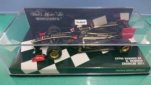 MINICHAMPS 1/43 ロータス ルノー GP ニック・ハイドフェルド SHOWCAR 2011　ミニチャンプス