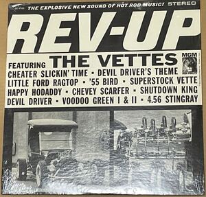 未開封 送料込 The Vettes - Rev-Up レコード / SE4193